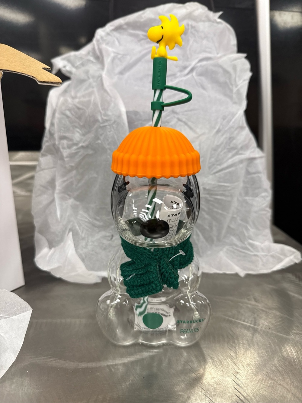 Starbucks Snoopy Glass Cup